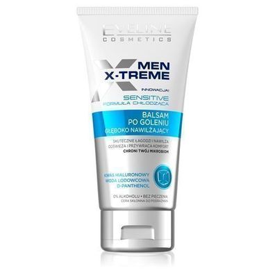Eveline Men X-Treme, Tiefenbefeuchtendes Aftershave-Balsam, 150 ml