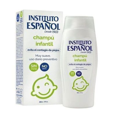 Instituto Espanol Sanftes Babyshampoo für Kinderhaare, 500 ml