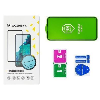 Wozinsky Vollabdeckung Flexi Nano Schutzglas mit Rahmen für Xiaomi Redmi Note 11