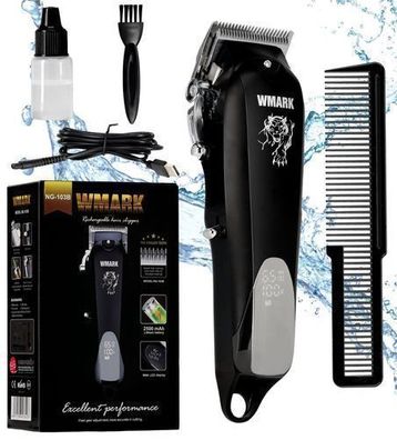 WMARK NG-103 Elektrischer Haarschneider – Präzisions-Trimmer für Haare, Bart & Kopf