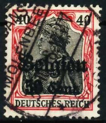 BES 1WK LP Belgien Nr 5II gestempelt X629B9A
