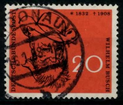 BRD 1958 Nr 282 gestempelt X77A6AA