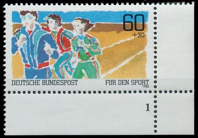 BRD BUND 1982 Nr 1127 postfrisch Formnummer 1 X3D6A0E