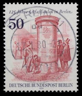 BERLIN 1979 Nr 612 zentrisch gestempelt X3D9FAE