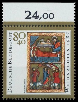 BRD BUND 1987 Nr 1346 postfrisch ORA X3E03A6