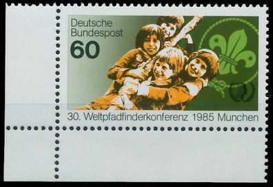 BRD BUND 1985 Nr 1254 postfrisch ECKE-ULI X3E3FAE