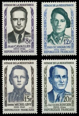 Frankreich 1958 Nr 1193-1196 postfrisch X3EC182