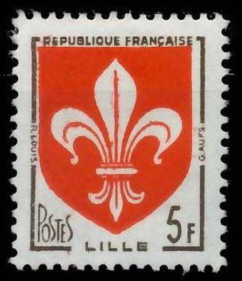 Frankreich 1958 Nr 1223 postfrisch SF537F2