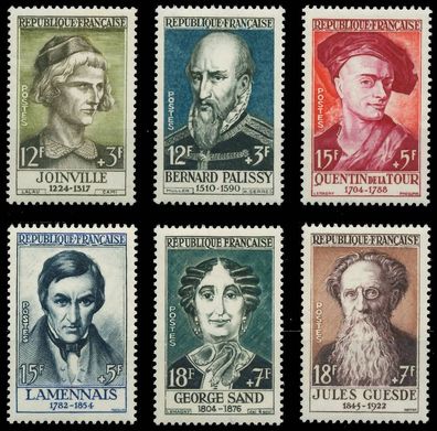 Frankreich 1957 Nr 1136-1141 postfrisch X3F3E4A