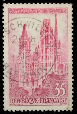 Frankreich 1957 Nr 1164 zentrisch gestempelt X3F927A