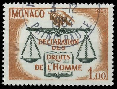 MONACO 1964 Nr 792 gestempelt X3F97C2