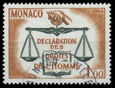 MONACO 1964 Nr 792 gestempelt X3F97BE