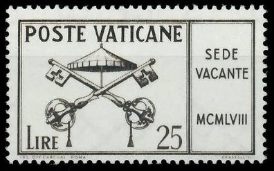 Vatikan 1958 Nr 301 postfrisch SF69F9A