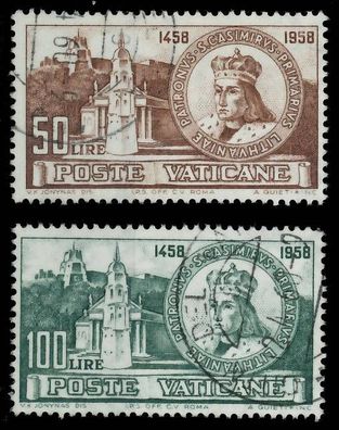 Vatikan 1959 Nr 330-331 gestempelt X401486