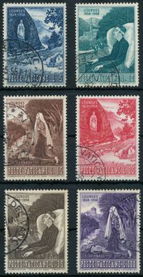 Vatikan 1958 Nr 282-287 gestempelt X401716