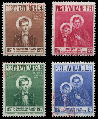 Vatikan 1957 Nr 266-269 gestempelt X40175E