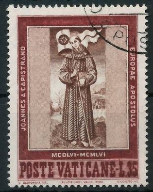 Vatikan 1956 Nr 262 gestempelt X40476E