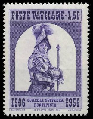 Vatikan 1956 Nr 254 postfrisch SF6DBE6