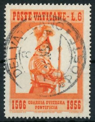 Vatikan 1956 Nr 251 zentrisch gestempelt X4048D2