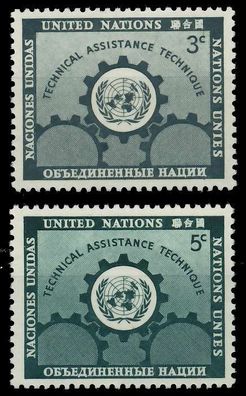 UNO NEW YORK 1953 Nr 23-24 postfrisch X404DFA