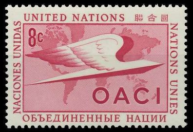 UNO NEW YORK 1955 Nr 36 postfrisch X404E36