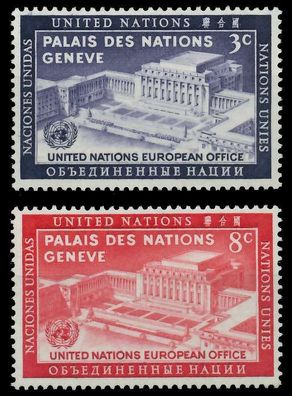 UNO NEW YORK 1954 Nr 31-32 postfrisch X404E2A