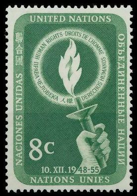 UNO NEW YORK 1955 Nr 46 postfrisch X404E4A