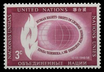 UNO NEW YORK 1956 Nr 53 postfrisch X404E5E