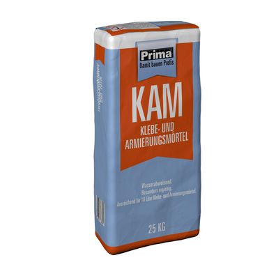 Prima KAM grau 25kg Kleber Armierungsmörtel für Innen und Außen