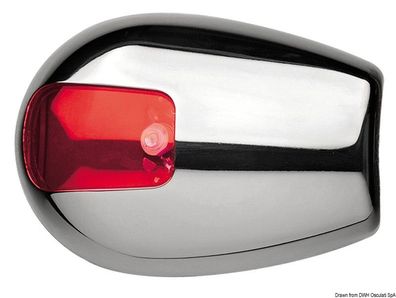 LED-Navigationslichter Positionslicht Sea-Dog aus Edelstahl für Boote bis 12 m