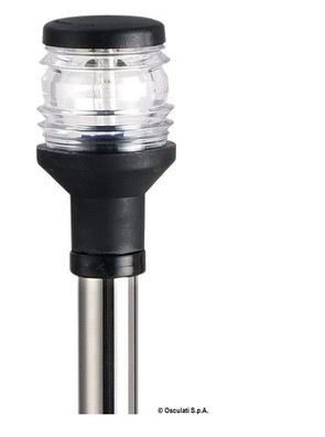Lampenschaft Teleskop 60cm Lampenmast Toplicht schwarz
