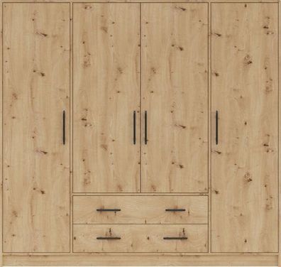 Kleiderschrank 200x190x56 cm SMART SR1 Artisan Eiche