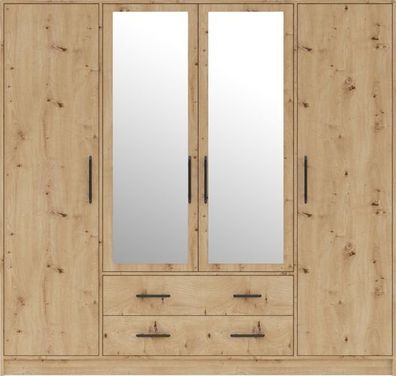 Kleiderschrank 200x190x56cm SMART SRL1 Artisan Eiche