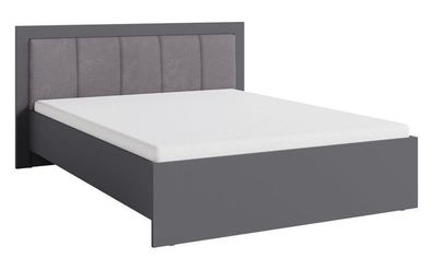 Bett SMART SR6 Bettgestelle 160x200 cm mit Lattenrost (ohne Matratze) Anthrazit
