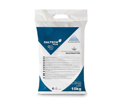 Saltech PLUS Salztabletten 10 kg | Regeneriersalz für Wasserenthärtungsanlagen