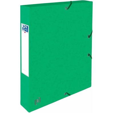 Oxford Heftbox TOP FILE+ 4,0 cm grün
