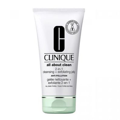 Clinique Tiefenreinigendes 2-in-1 Gesichtsgel & Reinigungspeeling 150ml