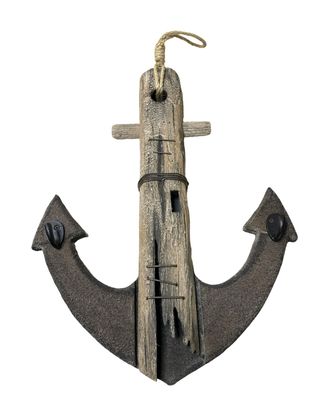 Garderobe Anker Holz 33x41,6x5cm