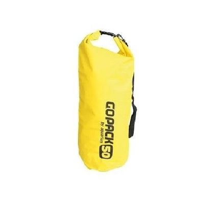 Seesack Go Pack Wasserdichte Tasche Rucksack Sack 50 Liter gelb Dry Sack