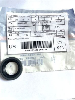 OMC 0329923 Öl Halter Simmerring Johnson Evinrude
