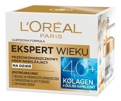 L'Oreal Paris Anti-Aging Tagescreme 40+ für Falten, 50ml