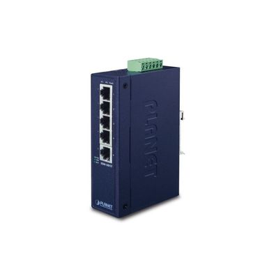 PLANET 5-Port 10/100TX Industrial Fast Ethernet Switch
