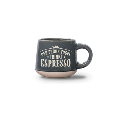 Espresso-Tasse Der fréhe Vogelâ€¦ - 60ml , spélmaschinenfest im Landhausstil