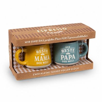Geschenk Set Mama & Papa - 60ml spélmaschinenfest im Landhausstil