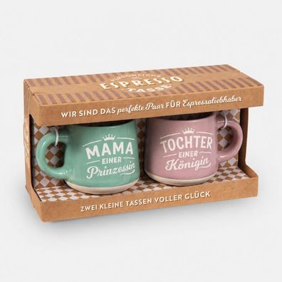 Geschenkset Mama & Tochter - 60ml spélmaschinenfest im Landhausstil