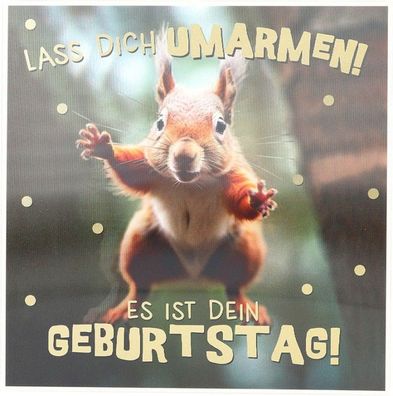 Depesche 14001-013- 3D Grußkarte mit Musik, witzige Geburtstags-Karte mit farbenfrohe