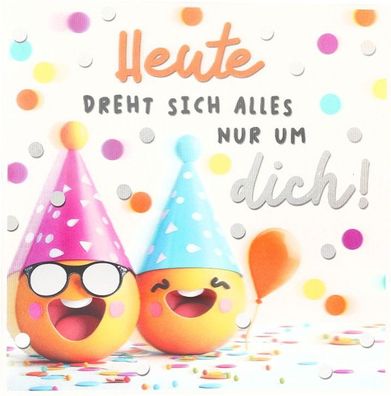 Depesche 14001-036- 3D Grußkarte mit Musik, witzige Geburtstags-Karte mit farbenfrohe