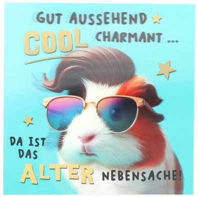 Depesche 14001-051- 3D Grußkarte mit Musik, witzige Geburtstags-Karte mit farbenfrohe