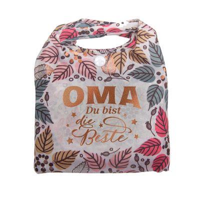Vorpersonalisierte Glitzernde Einkaufstasche - Shopper Bag Oma