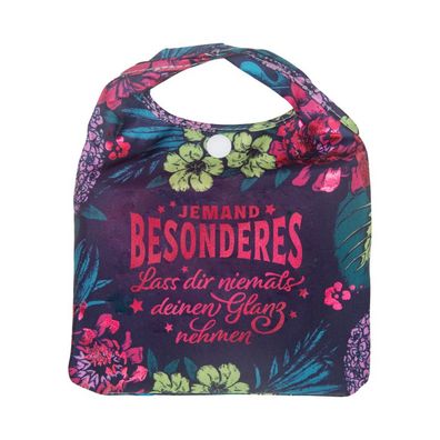 Vorpersonalisierte Glitzernde Einkaufstasche - Shopper Bag Jemand Besonderes